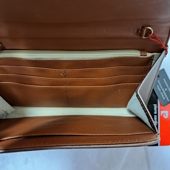 𝅺PIERRE Cardin Bronze Clutch Wallet - Picture 4 of 10